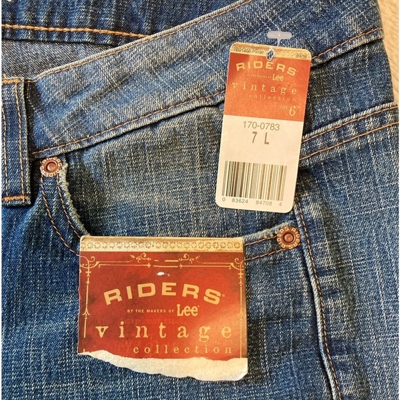 NWT Riders by Lee, Vintage Collection No. 6 Bootcut Jeans, Size 7L - Picture 7 of 13